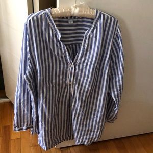 Old Navy striped tunic top